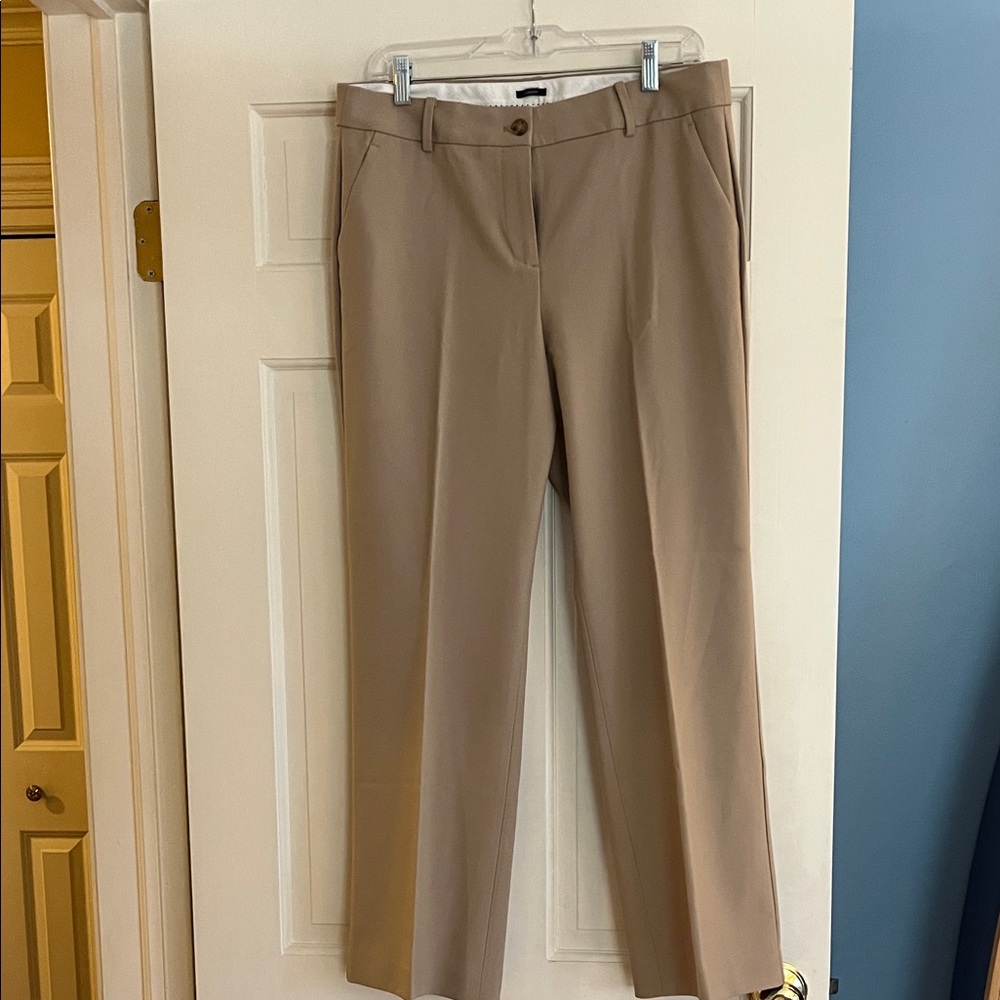 NWT Talbots Beige Trousers 10 Petite